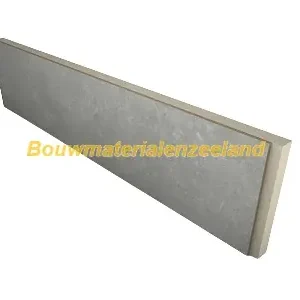 Kantplank 10mm + 50mm XPS grijs 1250x150mm