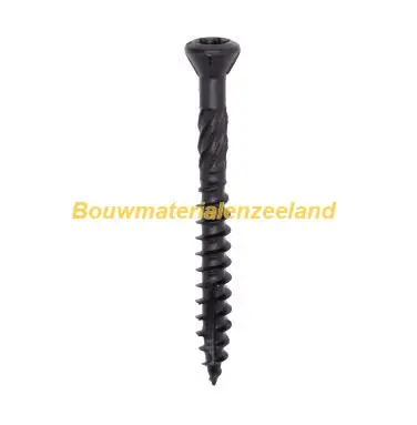 Woodies blackline potdekselschroef 5.0x70 RVS410, doos 200 stuks