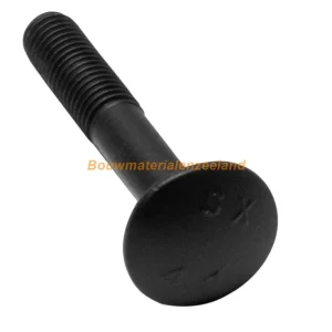 QlinQ Blackline slotbout DIN603/555 M8x 55 zwart gecoat