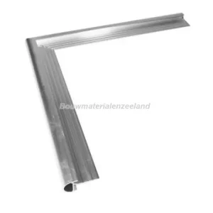 Roval Kraaltrim buitenhoek 45 mm 500x500 mm alu