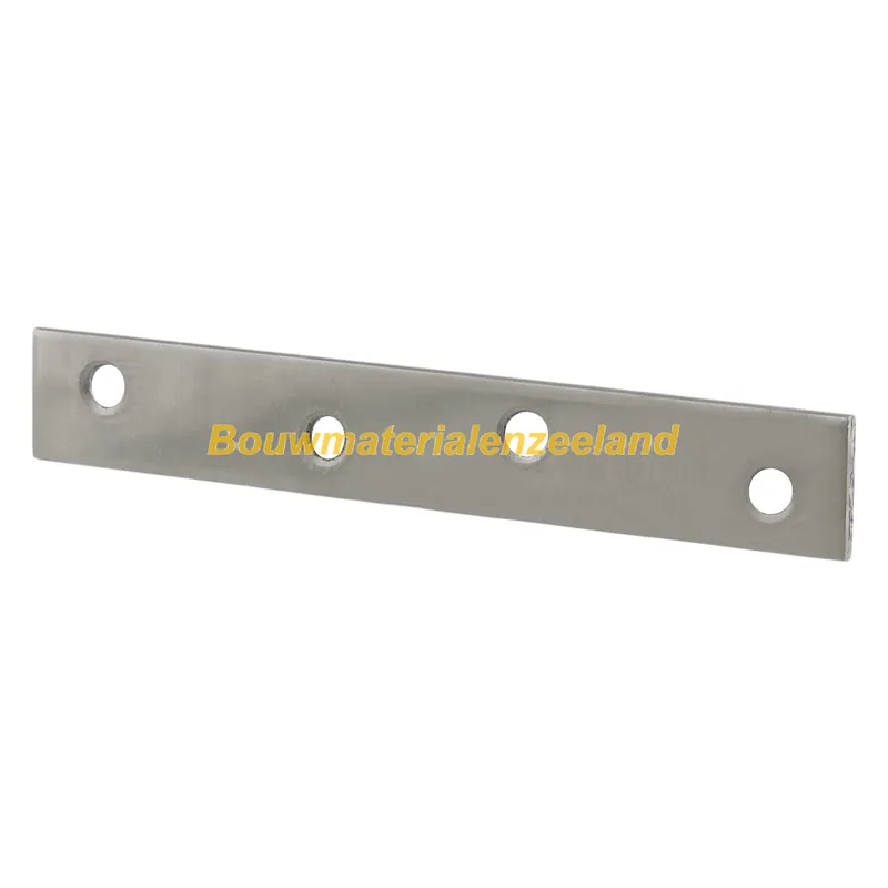 Verbindingsplaat 100x15x2mm rvs