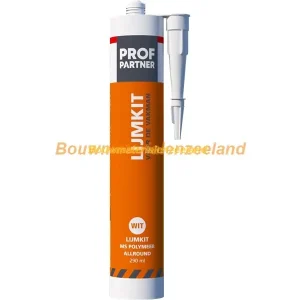 ProfPartner Lijmkit koker 290 ml zwart
