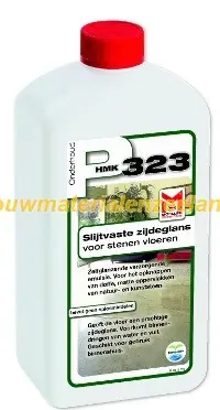 HMK P323 Slijtvaste was -zijdeglans-flacon 1 ltr