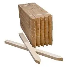 Hardhout piket 2.5x3.0x60 cm