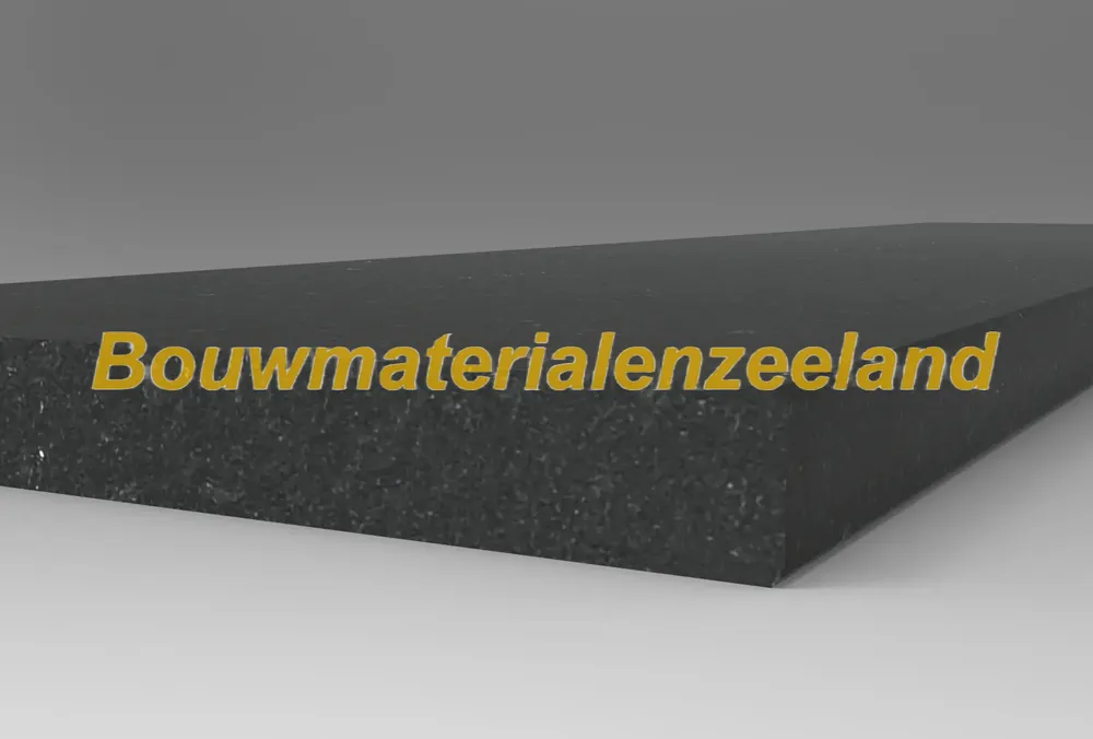 Binnendeurdorpel Nero Assoluto gezoet 1050x120x20