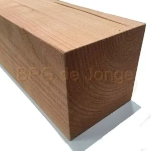 Douglas fijnbezaagde paal 20x20x600cm onbehandeld