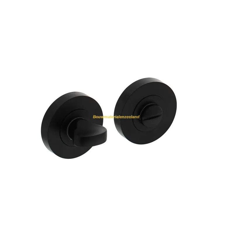 WC-sluiting verdekt ?52x10mm met nokken en stift 8x8mm zwart