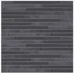 Sheded Charcoal zwart langfor. geostylistics MBI
