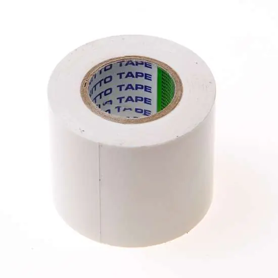 Isolatietape wit 50mm x 10m