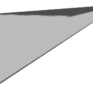 Afwerki.prof. Windv. 0,63mm Antra. 141x141x3000mm