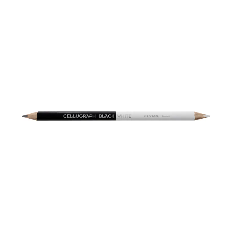 LYRA Universeel potlood 24 cm Zwart/Wit