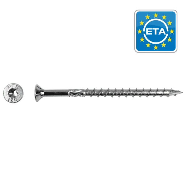 Houtconstructieschroef VZK 5,00×60 Zn (T25)