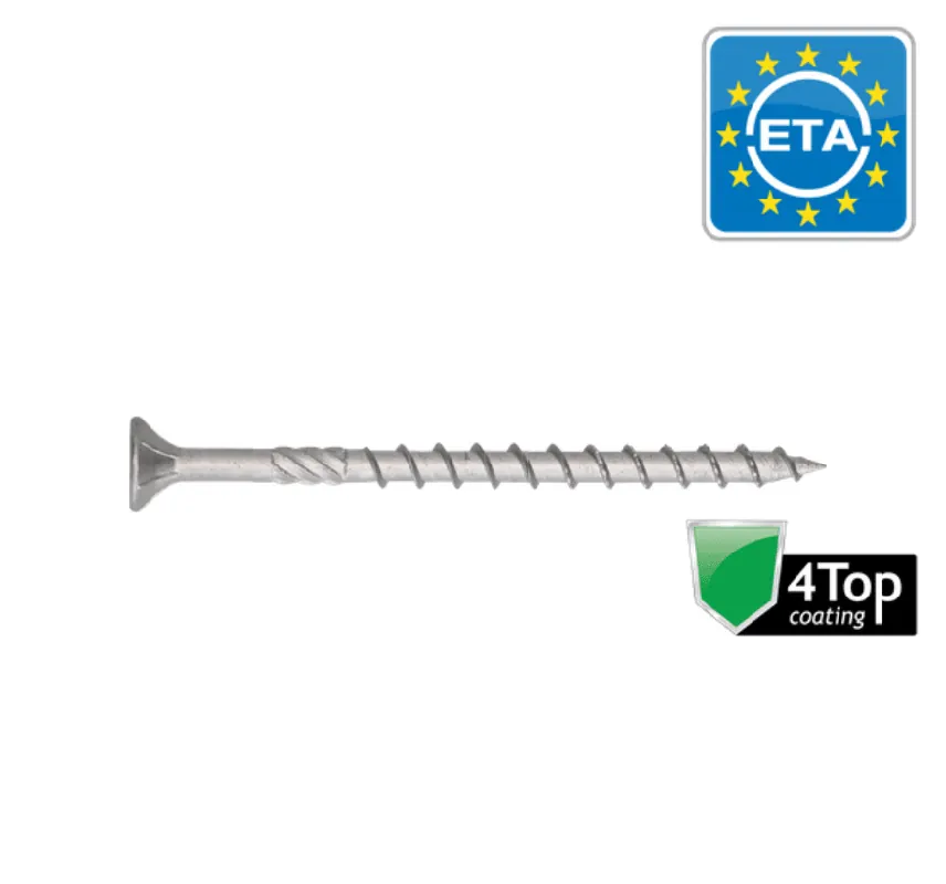 Constructieschroef HAPAX VZK-T 6,00×60 4Top