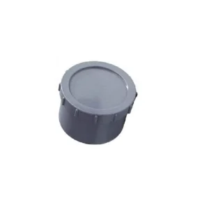 Pvc lijm Schroefeindkap 125mm. riool lijm