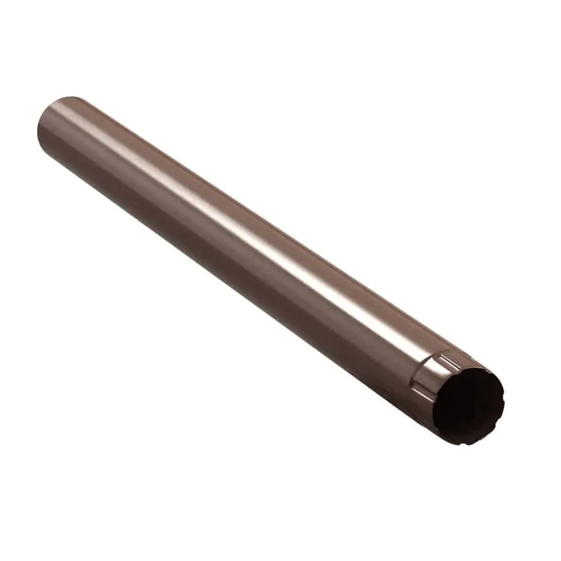 BILKA MAT Verlengstuk regenpijp | 90mm | 1 m | RAL 7024 Grafietgrijs | Tweezijdig mat gecoat