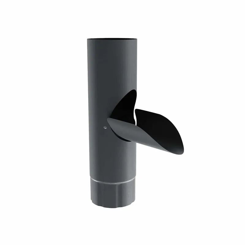BILKA MAT Aftappunt | 90mm | RAL 7024 Grafietgrijs | Tweezijdig mat gecoat