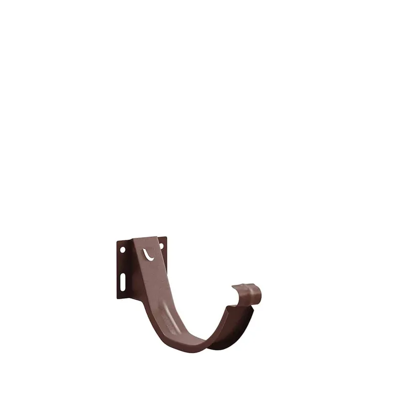 BILKA MAT Goothaak verstelbaar | 125mm | RAL 8017 Chocoladebruin | Tweezijdig mat gecoat