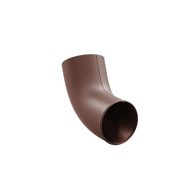 BILKA MAT Regenpijp uitloop | 100mm | RAL 8017 Chocoladebruin | Tweezijdig mat gecoat