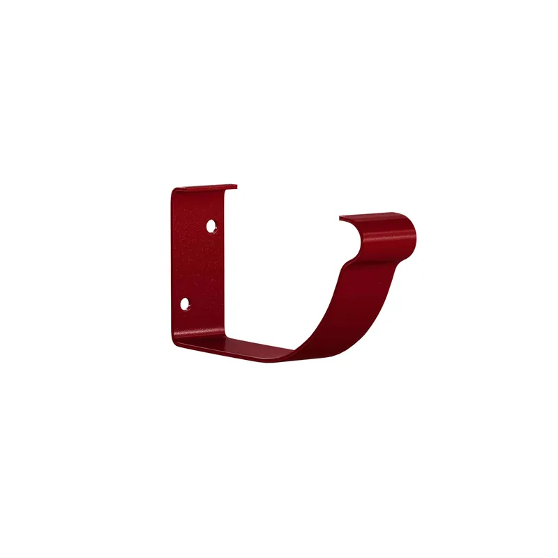 BILKA GLOSSY Goothaak combi | 125mm | RAL 3011 Bruinrood | Tweezijdig glossy gecoat
