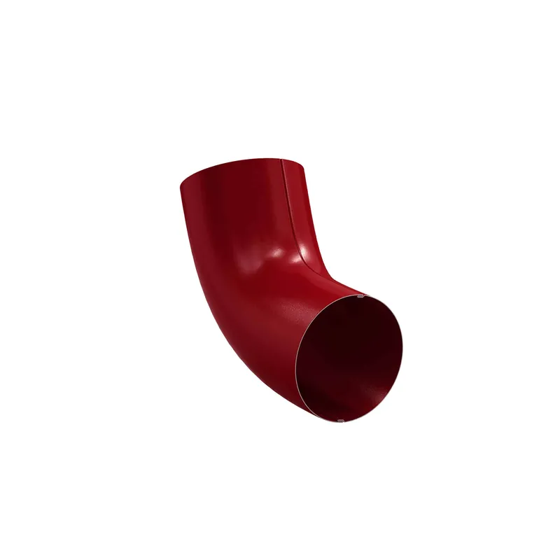 BILKA GLOSSY Bocht 60gr | 90mm | RAL 3011 Bruinrood | Tweezijdig glossy gecoat