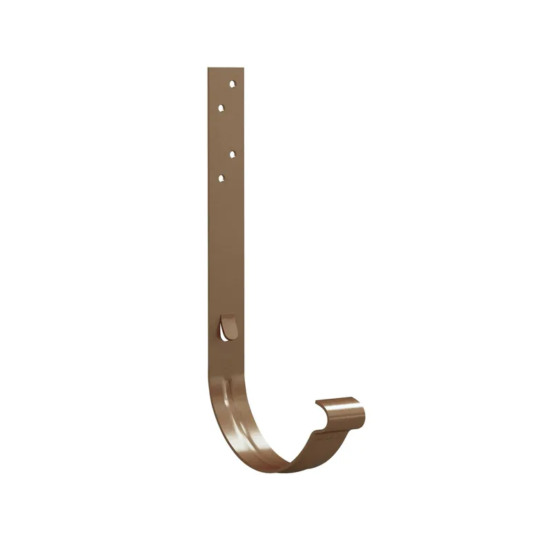 BILKA GLOSSY Goothaak 210mm | 150mm | RAL 8003 Kleibruin | Tweezijdig glossy gecoat