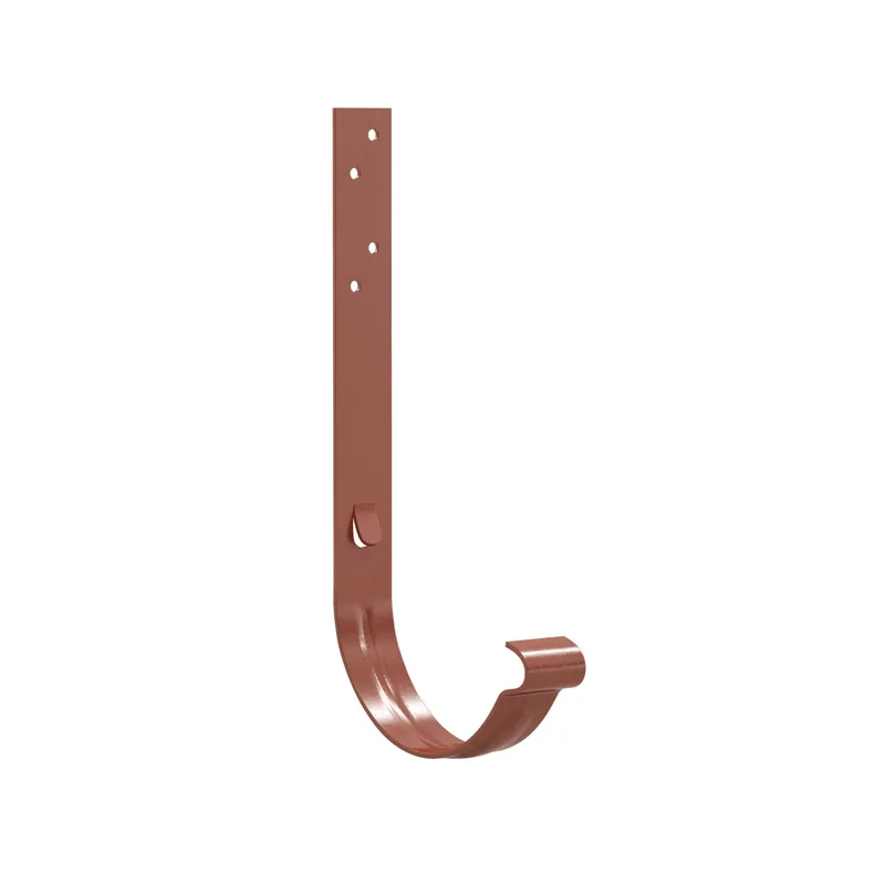 BILKA GLOSSY Goothaak 210mm | 150mm | RAL 8004 Koperbruin | Tweezijdig glossy gecoat