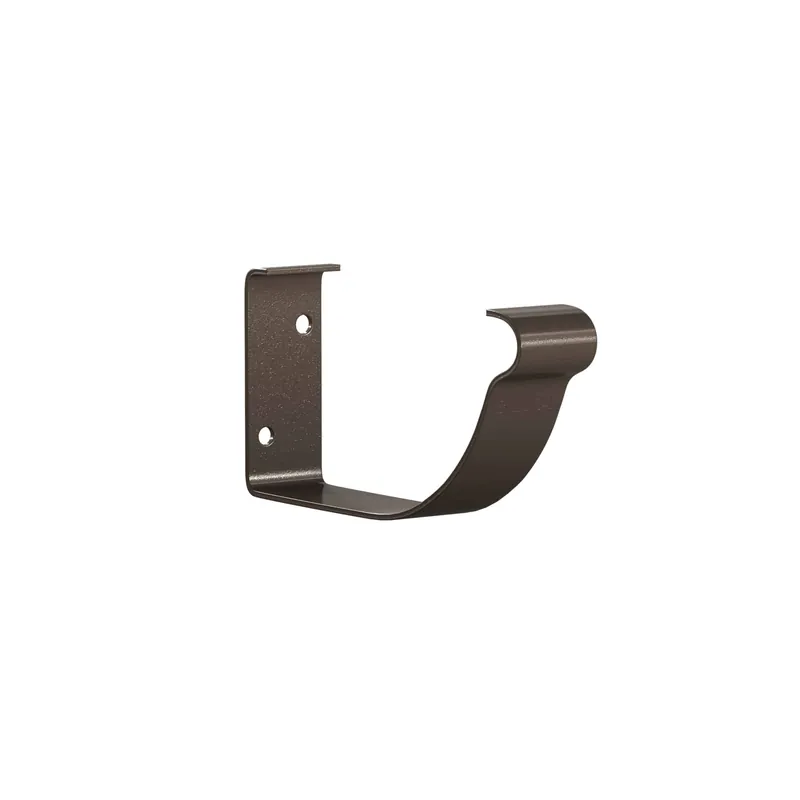 BILKA GLOSSY Goothaak combi | 150mm | RAL 8019 Grijsbruin | Tweezijdig glossy gecoat