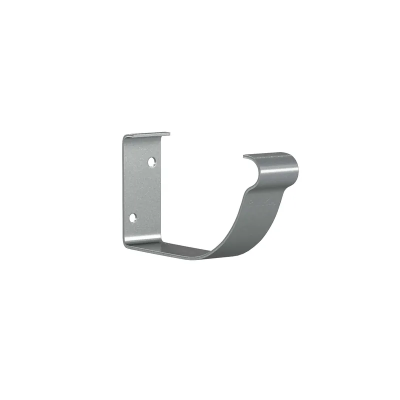 BILKA GLOSSY Goothaak combi | 125mm | RAL 9006 Zilverkleur | Tweezijdig glossy gecoat