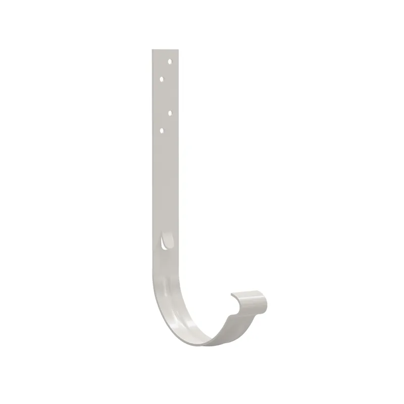 BILKA GLOSSY Goothaak 210mm | 125mm | RAL 9010 Wit | Tweezijdig glossy gecoat