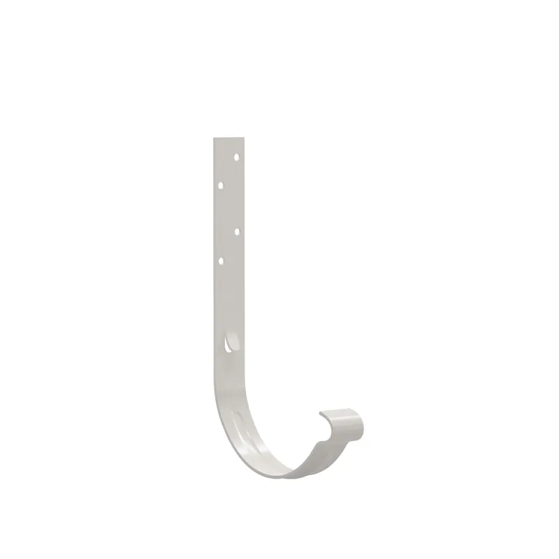 BILKA GLOSSY Goothaak 160mm | 125mm | RAL 9010 Wit | Tweezijdig glossy gecoat