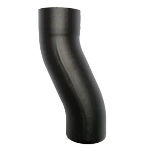 aluminium sprongbocht, reikwijdte 60 mm, zwart