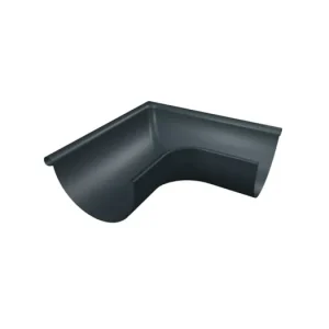 mastgoot aluminium antraciet, buitenhoek