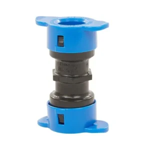 Blu-Lock rechte koppeling, 2x klem