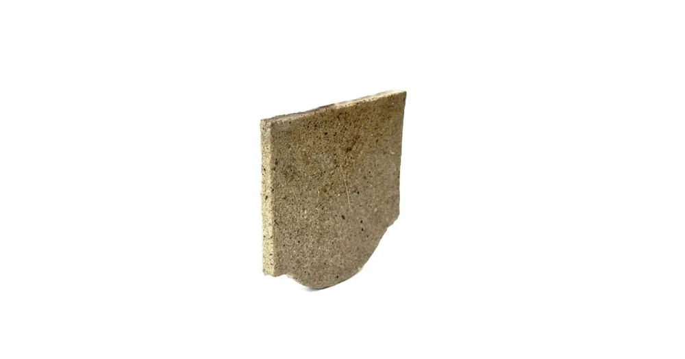 lijngoot polymeerbeton eindkap rechts, type 130mm