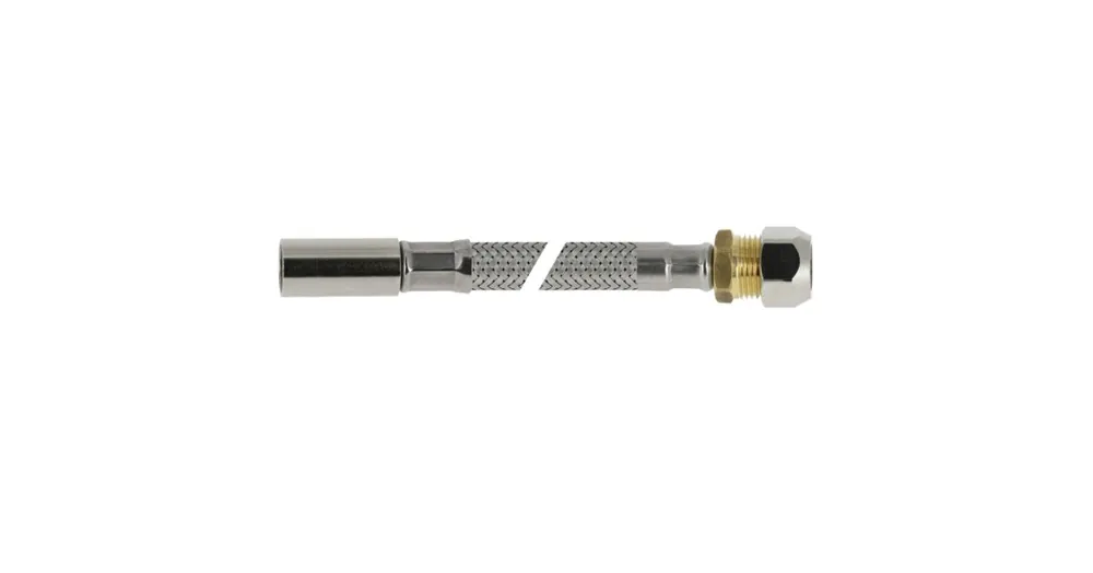 Bonfix flexibele rvs aansluitslang 35 cm, knel x insteek