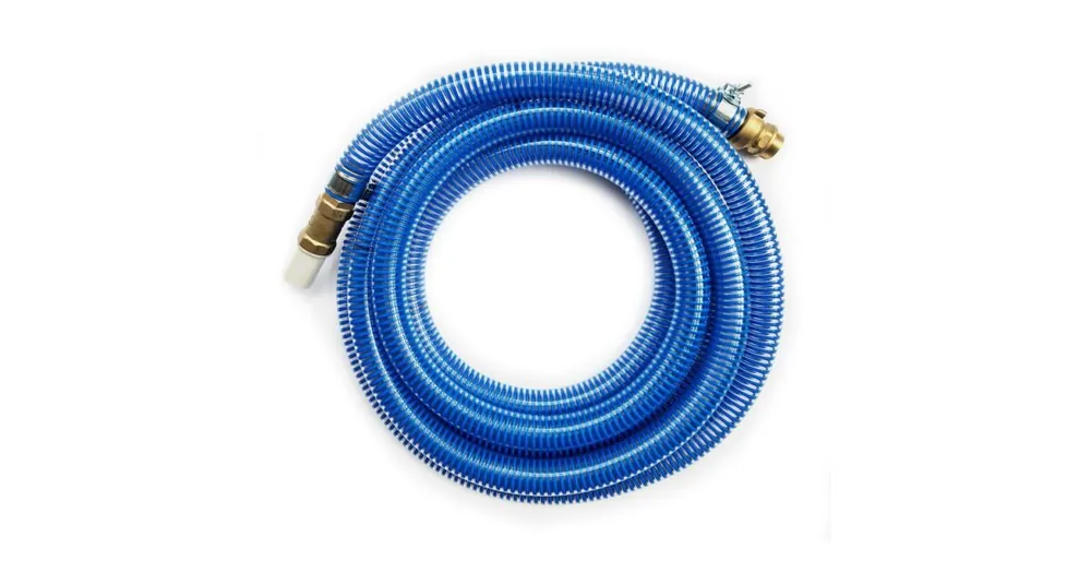 zuigslang set 7 meter, 40 mm x 1.1/2 inch buitendraad