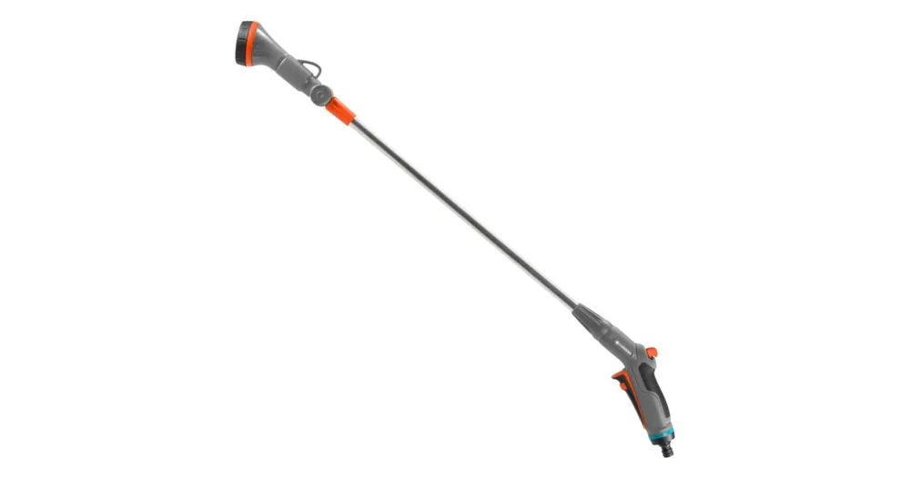 Gardena comfort met verlengstuk, broes en straal
