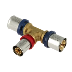 Bonfix alu-pers T-stuk verloop, 3x pers