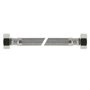 Bonfix flexibele rvs aansluitslang 35 cm, 2x binnendraad