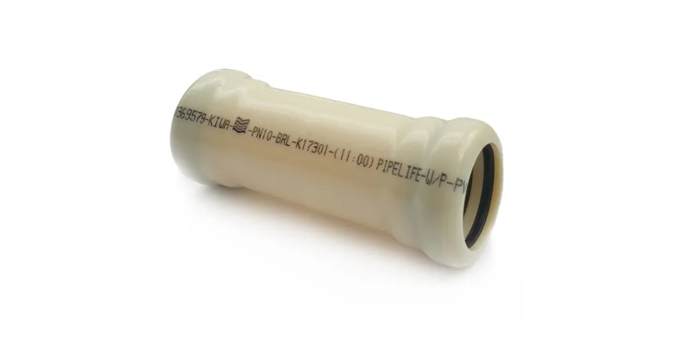pvc druk schuifmof, 2x manchet