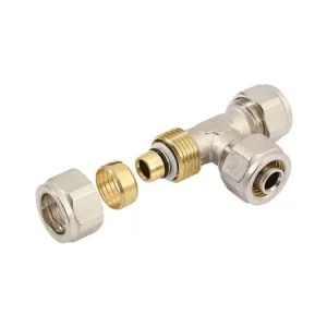 Bonfix alu-knel T-stuk, 3x alu-knel