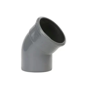 pvc bocht 45 graden, manchet x spie