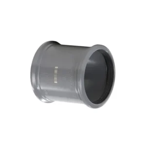 pvc overschuifmof, 2x manchet
