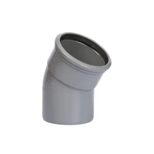 pvc bocht 30 graden, manchet x spie