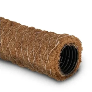 drainagebuis met kokosvezel