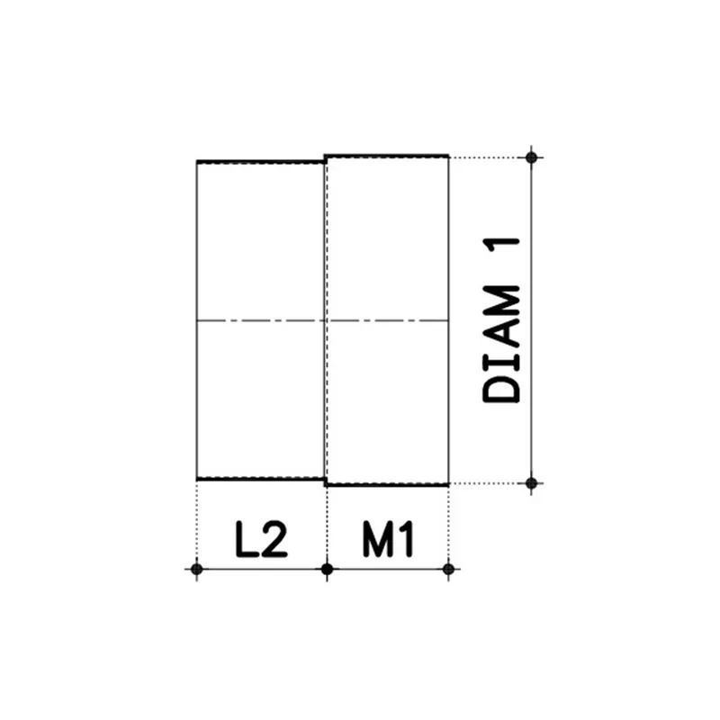 REPARATIEMOF PVC Ø 40MM