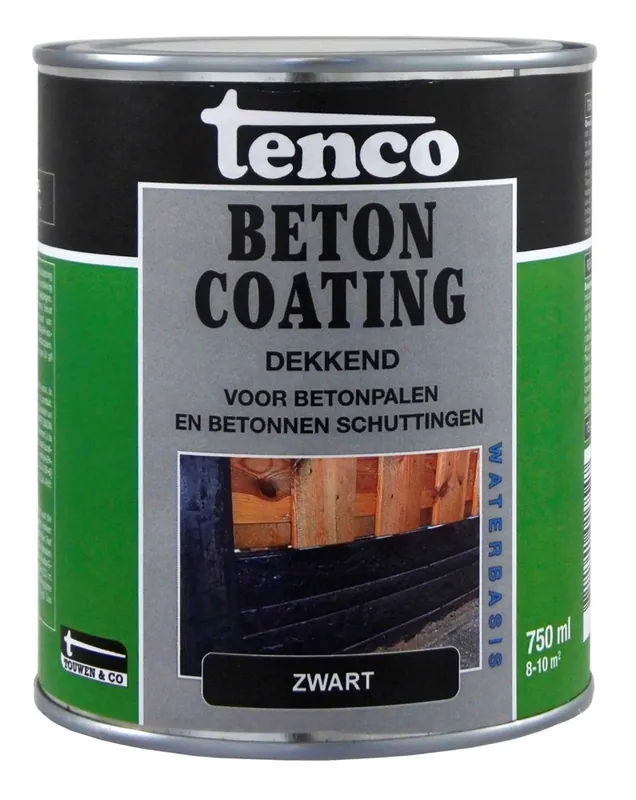 TENCO BETONCOATING ZWART 0,75