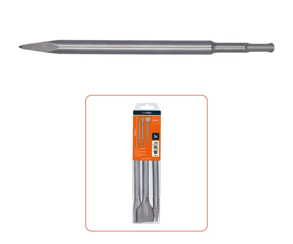 OPTI-LINE SDS-PLUS PUNTBEITEL, L=250