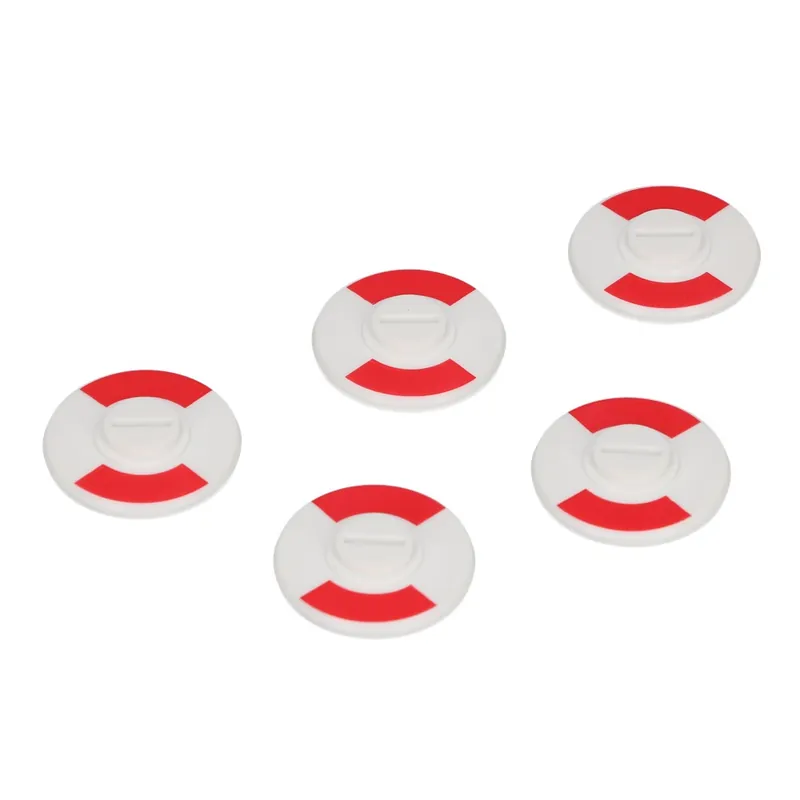 ROOD/WIT 5MM.