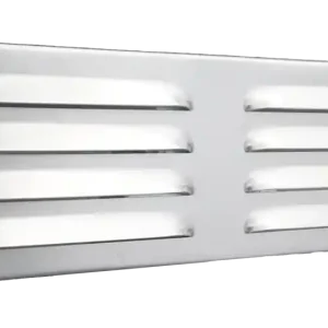 SCHOEPENROOSTER, ALUMINIUM - MILL-FINISH - LUCHTDOORLAAT 49